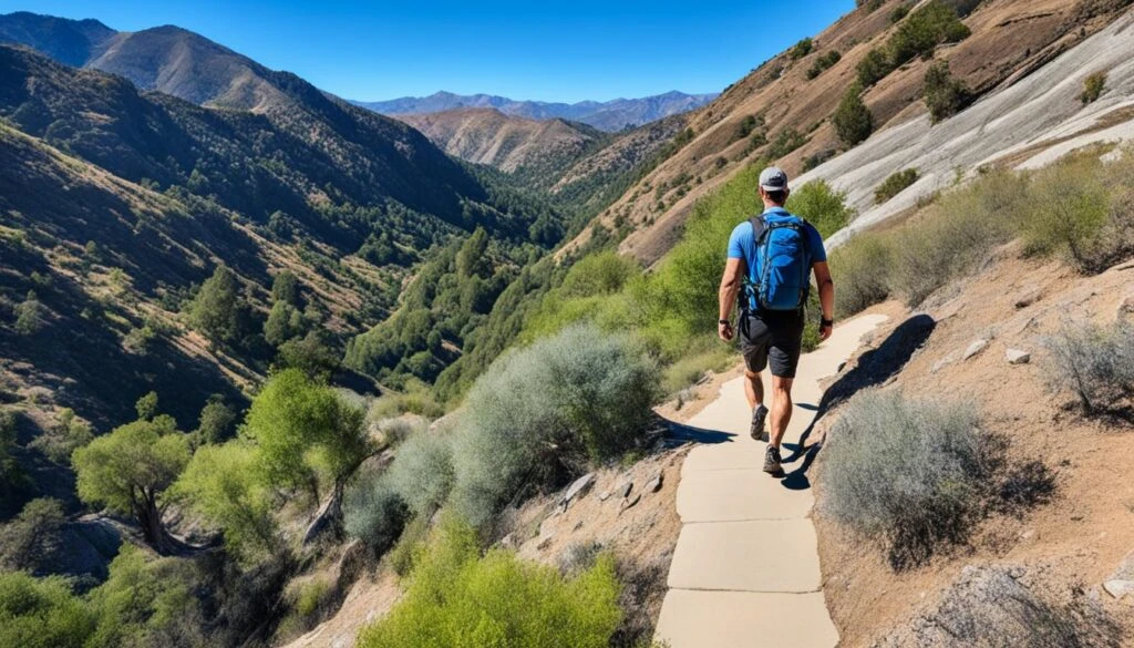 Scenic hikes in Bell Canyon CA